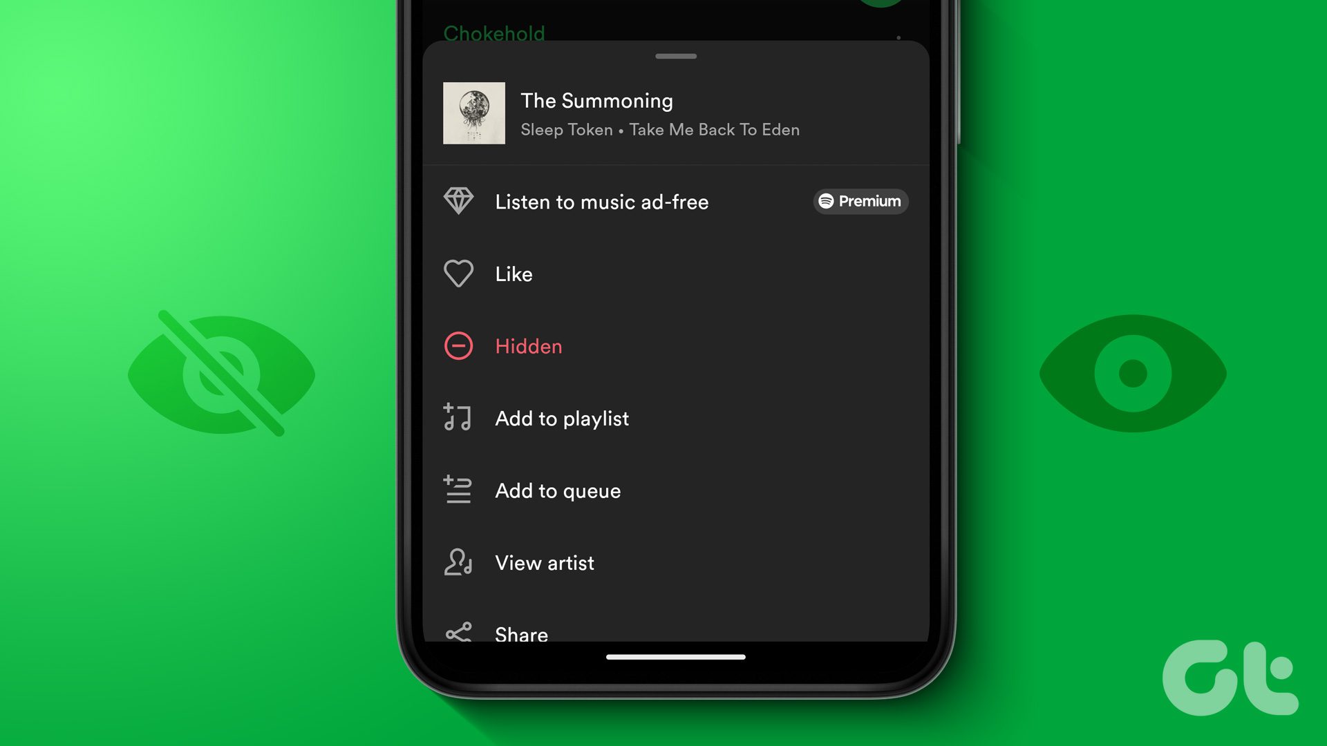 How to Hide or Unhide Songs on Spotify