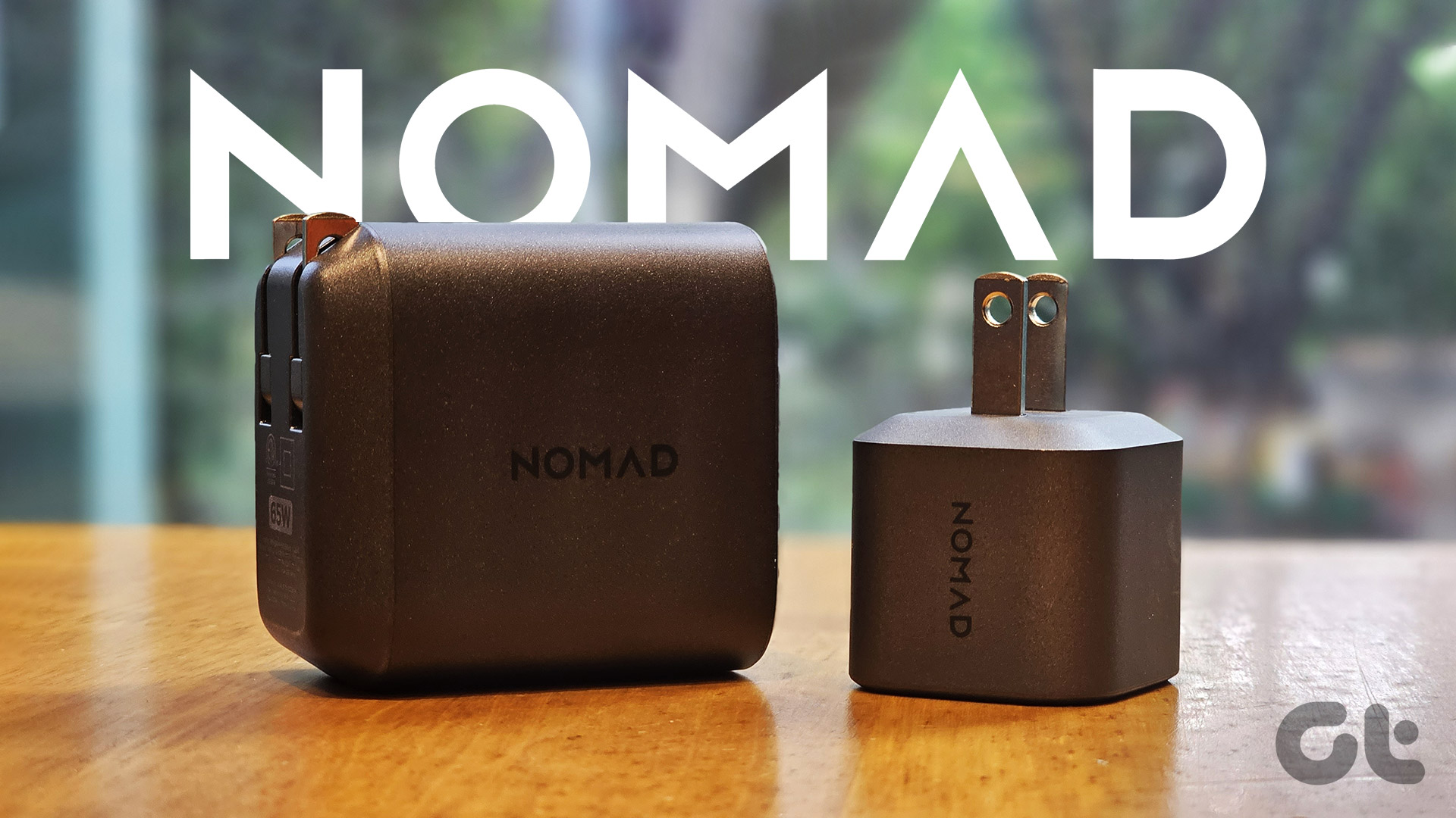 Nomad 30W and 65W GaN power adapter